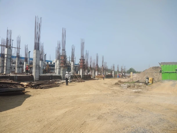 Construction of Glass Bottle Manufacturing Facility 1