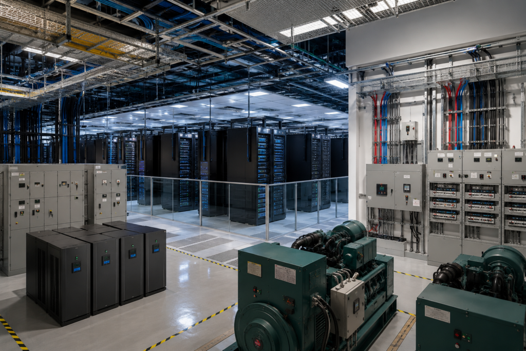 Data Center Electrical Design Key Challenges & Solutions